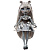 Кукла Rainbow High Shadow High S4 Луна серая MGA 69004